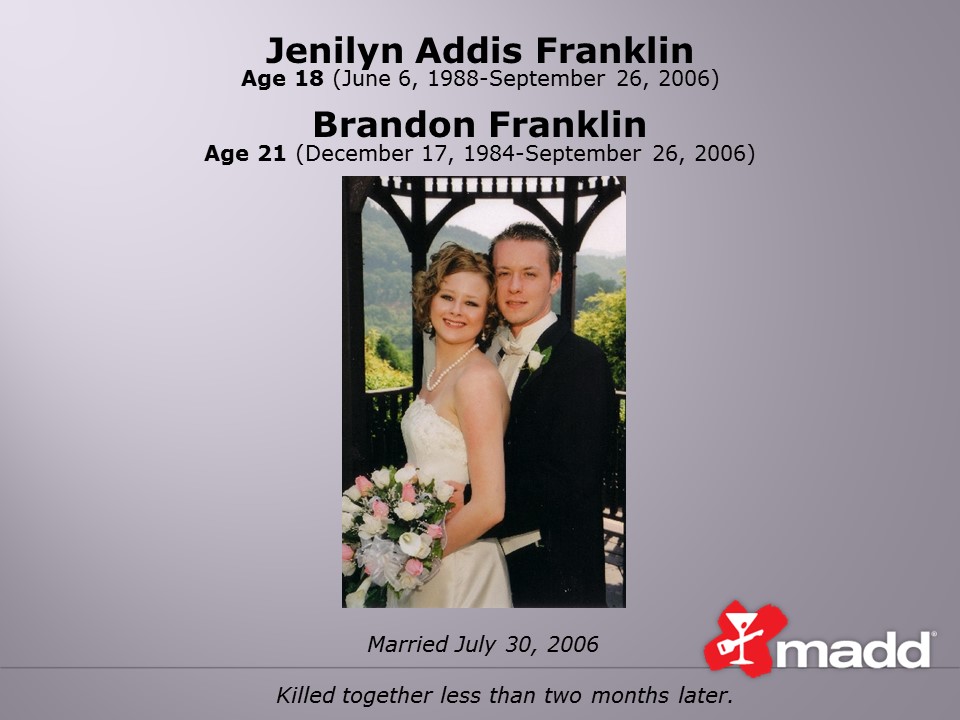 Jennilyn and Brandon Franklin 