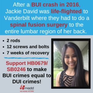 2021 Jackie David BUI crash