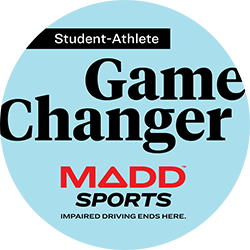 MADD Sports Badge Blue 250